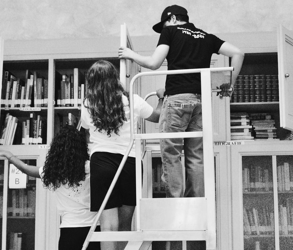 La biblioteca dell'Istituto